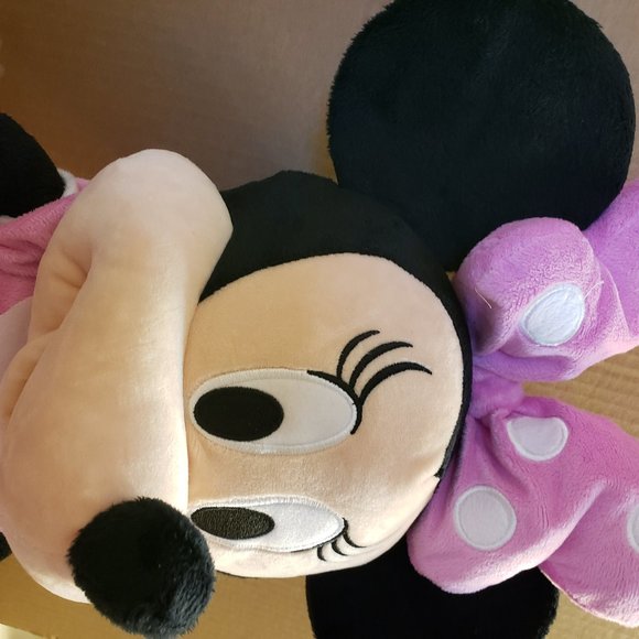 Disney Large Plush Minnie Mouse Stuffed Animal 24" - Picture 3 of 7